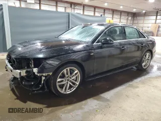 2023 Audi A4 S line Premium Plus z VIN WAUEAAF44PN016599, wystawiony jako Copart lot #59960805 z przebiegiem 43 267 mil mil oraz Czysty tytuł • Clean title. Historia ofert i sprzedaży dostępna na DreamBid. Obrazek 1.