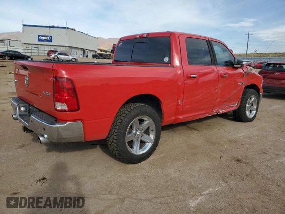 2010 Dodge 1500 SLT with VIN 1D7RV1CT7AS145617, listed as a Copart auction lot 50730865 with 194,183 mi miles and Salvage Title. Bid and sale history available at DreamBid. Image 3.