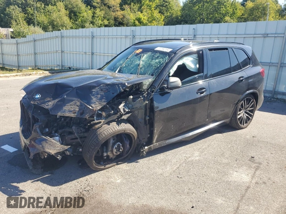2020 BMW X5 M50i with VIN 5UXJU4C05LL228167, listed as a Copart auction lot 70390194 with Not Provided miles and Salvage Title. Bid and sale history available at DreamBid. Image 1.