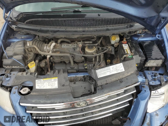 2007 Chrysler Town & Country LWB Touring with VIN 2A4GP54LX7R273419, listed as a Copart auction lot 50888705 with 219,038 mi miles and Non Repairable. Bid and sale history available at carsss.com. Image 12.