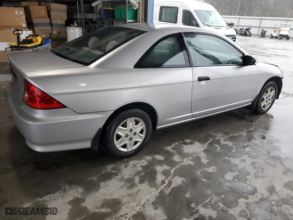 2004 Honda Civic VP with VIN 1HGEM22174L009666, listed as a Copart auction lot 44517995 with 176,910 mi miles and Clean Title. Bid and sale history available at carsss.com. Image 3.