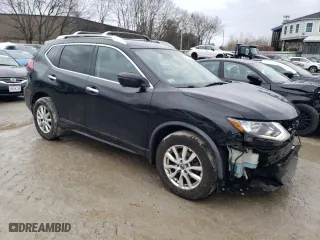 2018 Nissan Rogue S with VIN KNMAT2MV1JP609135, listed as a Copart auction lot 47642355 with 145,926 mi miles and Salvage Title. Bid and sale history available at carsss.com. Image 4.