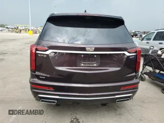 2020 Cadillac XT6 AWD Premium Luxury with VIN 1GYKPDRS0LZ134789, listed as a Copart auction lot 60782245 with 61,138 mi miles and Salvage title. Bid and sale history available at DreamBid. Image 6.