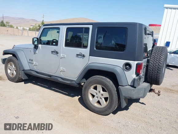 2008 Jeep Wrangler Unlimited X with VIN 1J4GA39168L592999, listed as a IAAI auction lot 42699909 with 158,128 mi miles and . Bid and sale history available at DreamBid. Image 3.