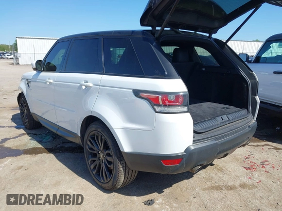 2015 Land Rover Range Rover Sport HSE with VIN SALWR2VFXFA608029, listed as a IAAI auction lot 42098674 with 66,566 mi miles and . Bid and sale history available at DreamBid. Image 3.