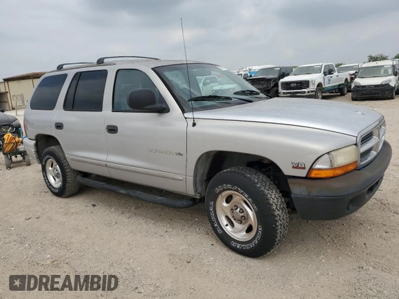 1998 Dodge Durango with VIN 1B4HS28Y8WF137385, listed as a Copart auction lot 55100205 with 170,456 mi miles and Clean Title. Bid and sale history available at DreamBid. Image 4.