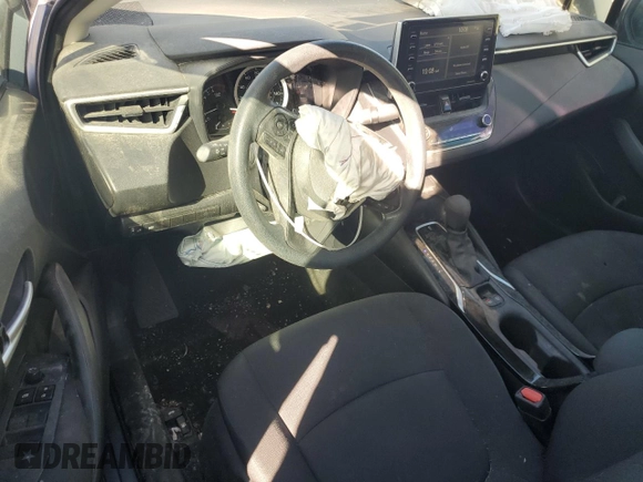 2021 Toyota Corolla LE with VIN 5YFEPMAEXMP204612, listed as a Copart auction lot 49215284 with 18,565 mi miles and Salvage Title. Bid and sale history available at DreamBid. Image 8.