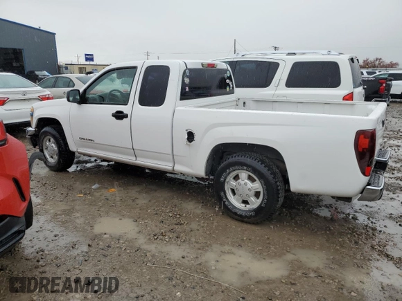 2005 GMC Canyon with VIN 1GTCS198258247180, listed as a Copart auction lot 55818325 with 218,292 mi miles and Clean title. Bid and sale history available at DreamBid. Image 2.