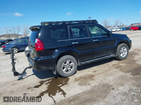 2008 Lexus GX 470 with VIN JTJBT20X780161575, listed as a IAAI auction lot 41879374 with 186,099 mi miles and . Bid and sale history available at carsss.com. Image 4.
