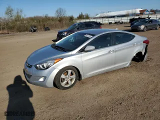 2013 Hyundai Elantra Limited PZEV with VIN 5NPDH4AE2DH414160, listed as a Copart auction lot 53512335 with 156,958 mi miles and Salvage Title. Bid and sale history available at carsss.com. Image 1.