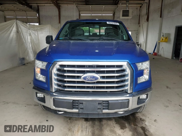 2016 Ford F-150 XLT with VIN 1FTFX1EF4GFB52587, listed as a Copart auction lot 60101035 with 193,963 mi miles and Salvage title. Bid and sale history available at DreamBid. Image 5.