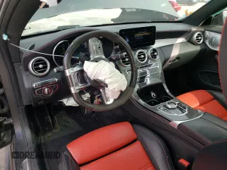 2020 Mercedes-Benz C with VIN W1KWJ8HB1LG032534, listed as a Copart auction lot 48568793 with 17,591 mi miles and . Bid and sale history available at DreamBid. Image 8.