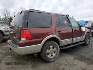 2006 Ford Expedition Eddie Bauer with VIN 1FMFU18576LA84700, listed as a Copart auction lot 86626534 with 0 mi miles and Salvage Title. Bid and sale history available at carsss.com. Image 3.