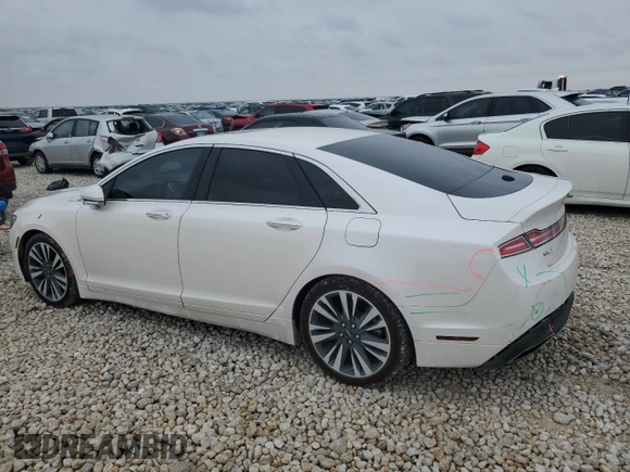 2018 Lincoln MKZ Hybrid Reserve with VIN 3LN6L5MU5JR605267, listed as a Copart auction lot 82823214 with 89,552 mi miles and Salvage title. Bid and sale history available at DreamBid. Image 2.