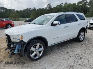 2013 Dodge Durango Citadel z VIN 1C4SDHET0DC617451, wystawiony jako Copart lot #54627075 z przebiegiem 139 414 mil mil oraz Szkoda całkowita • Salvage title. Historia ofert i sprzedaży dostępna na DreamBid. Obrazek 1.