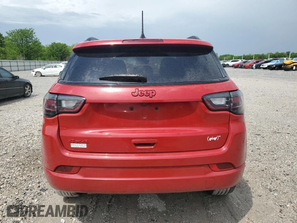 2023 Jeep Compass (RED) Edition с VIN 3C4NJDCN7PT500848, выставлен на аукционе Copart как лот 54476355 с пробегом 25 123 миль миль и Списание • Salvage title. История ставок и продаж доступна на DreamBid. Изображение 6.