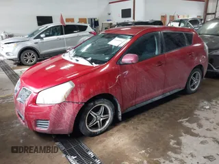 2009 Pontiac Vibe w/1SB with VIN 5Y2SP67029Z439075, listed as a IAAI auction lot 41641604 with 200,964 mi miles. Bid and sale history available at carsss.com. Image 2.