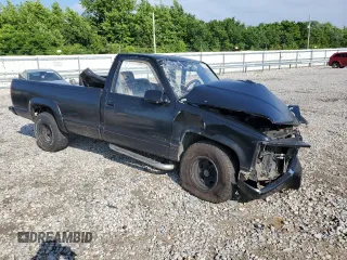 1989 Chevrolet Silverado 1500 with VIN 1GCDC14Z1KZ220978, listed as a Copart auction lot 58388434 with 257,501 mi miles and Salvage Title. Bid and sale history available at DreamBid. Image 4.