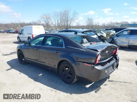 2012 Chevrolet Malibu 1LS with VIN 1G1ZB5E08CF344225, listed as a IAAI auction lot 42055285 with 148,304 mi miles and . Bid and sale history available at DreamBid. Image 3.