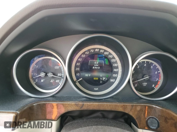 2014 Mercedes-Benz E-Class E 350 Sport with VIN WDDHF5KBXEA849461, listed as a Copart auction lot 53122165 with 87,615 mi miles and Salvage Title. Bid and sale history available at carsss.com. Image 9.