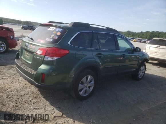 2012 Subaru Outback Prem with VIN 4S4BRCCC5C3271611, listed as a Copart auction lot 59736475 with 107,164 mi miles and Salvage title. Bid and sale history available at DreamBid. Image 3.