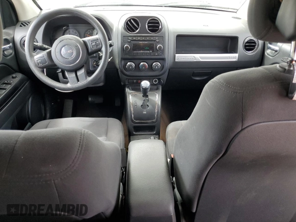 2015 Jeep Compass Sport with VIN 1C4NJCBA2FD325826, listed as a Copart auction lot 49446245 with 63,167 mi miles and Salvage Title. Bid and sale history available at carsss.com. Image 8.