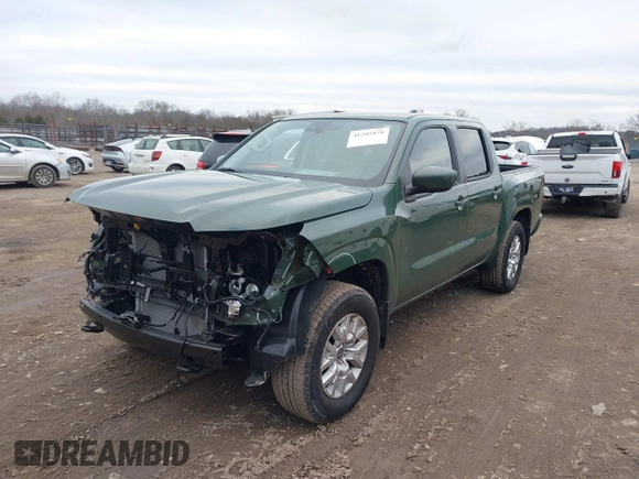 2024 Nissan Frontier SV z VIN 1N6ED1EK6RN618205, wystawiony jako IAAI lot #41205878 z przebiegiem 10 414 mil mil oraz . Historia ofert i sprzedaży dostępna na DreamBid. Obrazek 17.