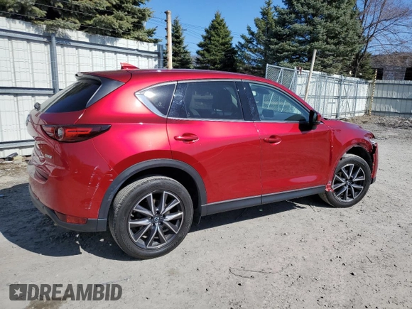 2018 Mazda CX-5 Grand Touring with VIN JM3KFBDM1J0305192, listed as a Copart auction lot 51082315 with 84,921 mi miles and Salvage Title. Bid and sale history available at carsss.com. Image 3.