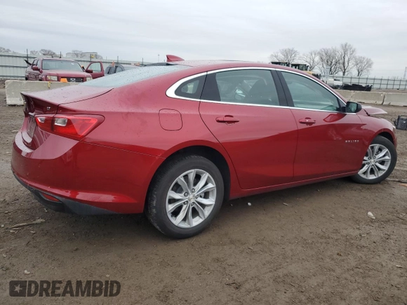 2025 Chevrolet Malibu LT with VIN 1G1ZD5ST1SF109401, listed as a Copart auction lot 85560984 with 17,929 mi miles and Salvage Title. Bid and sale history available at DreamBid. Image 3.