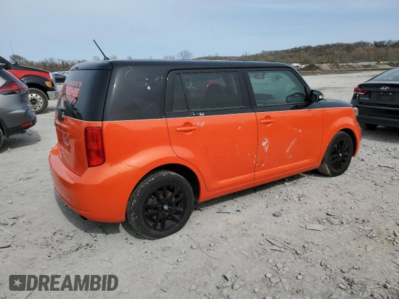 2008 Scion xB with VIN JTLKE50E981029168, listed as a Copart auction lot 51306005 with 233,538 mi miles and Salvage Title. Bid and sale history available at carsss.com. Image 3.