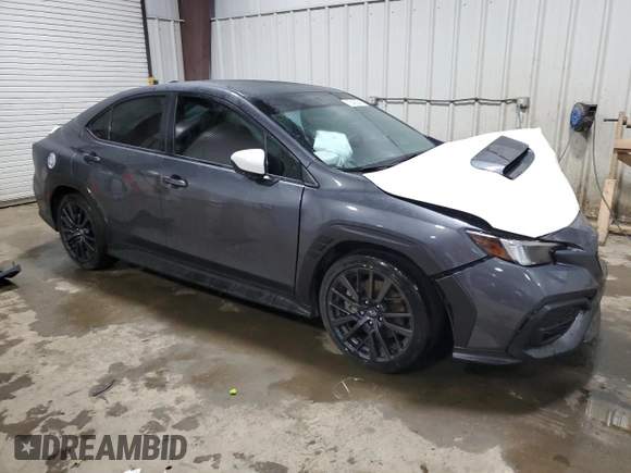 2022 Subaru WRX Premium with VIN JF1VBAF6XN9023652, listed as a Copart auction lot 75480643 with 40,264 mi miles and Salvage Title. Bid and sale history available at DreamBid. Image 4.