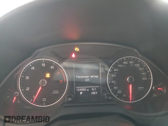 2015 Audi Q5 Premium with VIN WA1CFAFP6FA018537, listed as a Copart auction lot 53435615 with 124,992 mi miles and Clean title. Bid and sale history available at DreamBid. Image 9.