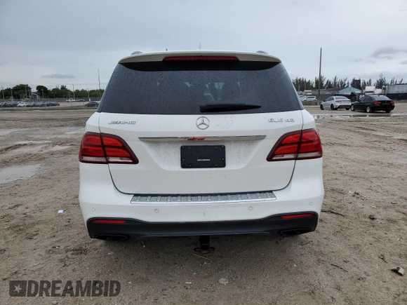 2018 Mercedes-Benz GLE 43 AMG с VIN 4JGDA6EB4JB001942, выставлен на аукционе Copart как лот 58575055 с пробегом 136 216 миль миль и Списание • Salvage title. История ставок и продаж доступна на DreamBid. Изображение 6.
