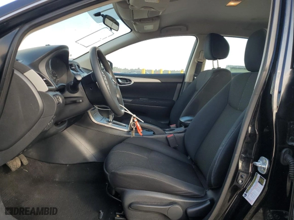 2015 Nissan Sentra S with VIN 3N1AB7AP8FY365322, listed as a Copart auction lot 43971355 with 77,075 mi miles and Salvage Title. Bid and sale history available at carsss.com. Image 7.