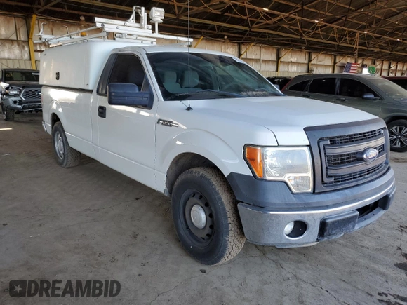 2013 Ford F-150 XL with VIN 1FTNF1CT7DKF43470, listed as a Copart auction lot 50752175 with 187,339 mi miles and Clean Title. Bid and sale history available at carsss.com. Image 4.