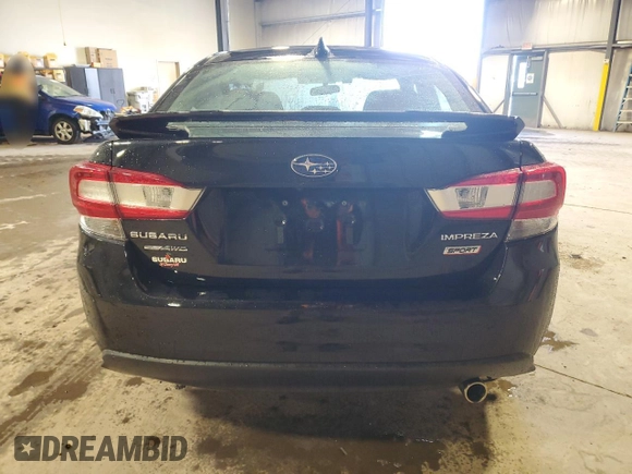 2022 Subaru Impreza Special Sports with VIN 4S3GKAL60N3609092, listed as a Copart auction lot 79737994 with 13,457 mi miles and Salvage title. Bid and sale history available at DreamBid. Image 6.