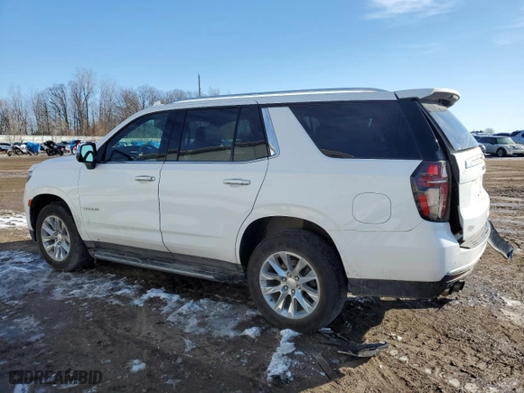 2023 Chevrolet Tahoe Premier with VIN 1GNSKSKD8PR246175, listed as a Copart auction lot 48263865 with 54,988 mi miles and Clean Title. Bid and sale history available at carsss.com. Image 2.