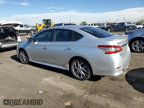 2014 Nissan Sentra S with VIN 3N1AB7APXEY313737, listed as a Copart auction lot 80930794 with 108,135 mi miles and Clean title. Bid and sale history available at DreamBid. Image 2.