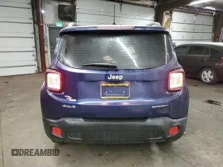 2016 Jeep Renegade Sport with VIN ZACCJBAW7GPD99051, listed as a Copart auction lot 45063355 with 142,487 mi miles and Salvage Title. Bid and sale history available at DreamBid. Image 6.