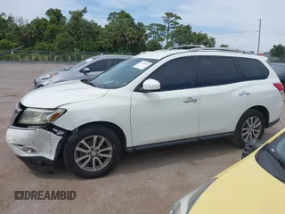 2016 Nissan Pathfinder S with VIN 5N1AR2MN1GC631131, listed as a IAAI auction lot 42377587 with 158,663 mi miles and . Bid and sale history available at DreamBid. Image 14.