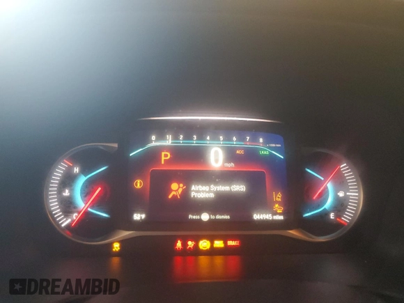 2022 Honda Pilot EX-L with VIN 5FNYF6H53NB098082, listed as a Copart auction lot 57994925 with 44,945 mi miles and Salvage title. Bid and sale history available at DreamBid. Image 9.
