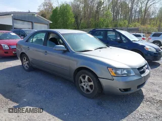 2006 Hyundai Sonata GLS with VIN 5NPEU46F66H044156, listed as a IAAI auction lot 42026977 with 204,416 mi miles and . Bid and sale history available at DreamBid. Image 1.
