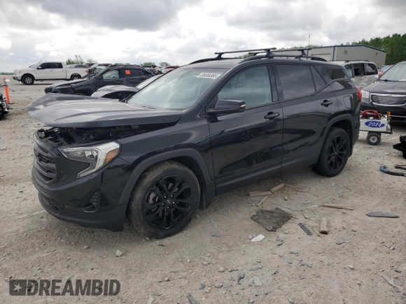 2020 GMC Terrain SLT z VIN 3GKALVEX1LL119170, wystawiony jako Copart lot #56666365 z przebiegiem 126 575 mil mil oraz Nie do naprawy • Non repairable. Historia ofert i sprzedaży dostępna na DreamBid. Obrazek 1.