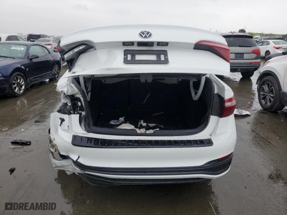 2024 Volkswagen Jetta Sport with VIN 3VWBM7BUXRM041829, listed as a Copart auction lot 44043835 with 4,920 mi miles and Salvage Title. Bid and sale history available at carsss.com. Image 6.
