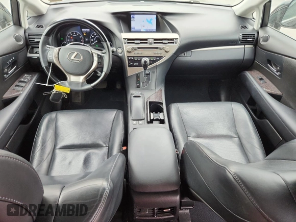 2015 Lexus RX 350 with VIN 2T2BK1BA8FC291596, listed as a Copart auction lot 59483745 with 118,067 mi miles and Salvage title. Bid and sale history available at DreamBid. Image 8.