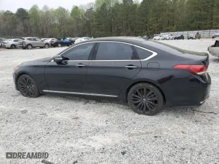 2015 Hyundai Genesis 5.0L with VIN KMHGN4JF6FU015660, listed as a Copart auction lot 51577055 with 132,891 mi miles and Clean Title. Bid and sale history available at carsss.com. Image 2.