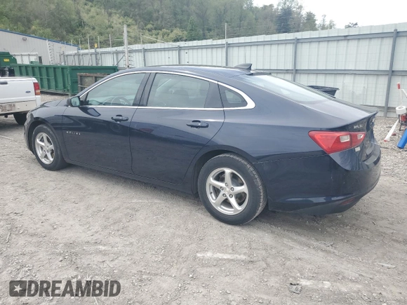 2018 Chevrolet Malibu LS with VIN 1G1ZB5ST3JF253603, listed as a Copart auction lot 54227575 with 54,608 mi miles and Salvage Title. Bid and sale history available at DreamBid. Image 2.