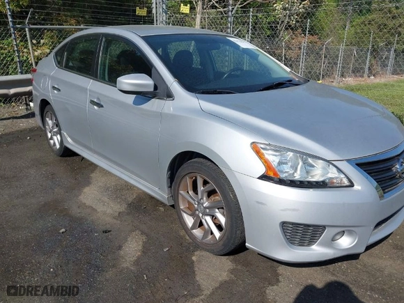 2013 Nissan Sentra SV with VIN 3N1AB7AP0DL691366, listed as a IAAI auction lot 42075035 with 59,010 mi miles. Bid and sale history available at carsss.com. Image 6.