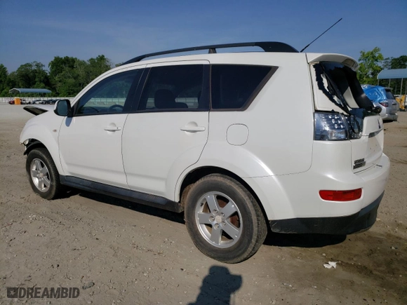2009 Mitsubishi Outlander ES with VIN JA4LT21W69Z014832, listed as a Copart auction lot 59051554 with 165,242 mi miles and Salvage Title. Bid and sale history available at carsss.com. Image 2.