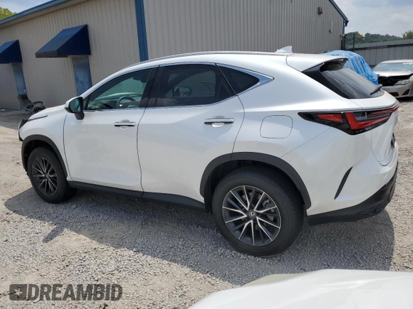 2024 Lexus NX 350h z VIN 2T2AKCEZ3RC029028, wystawiony jako Copart lot #64159074 z przebiegiem 3 694 mil mil oraz Szkoda całkowita • Salvage title. Historia ofert i sprzedaży dostępna na DreamBid. Obrazek 2.